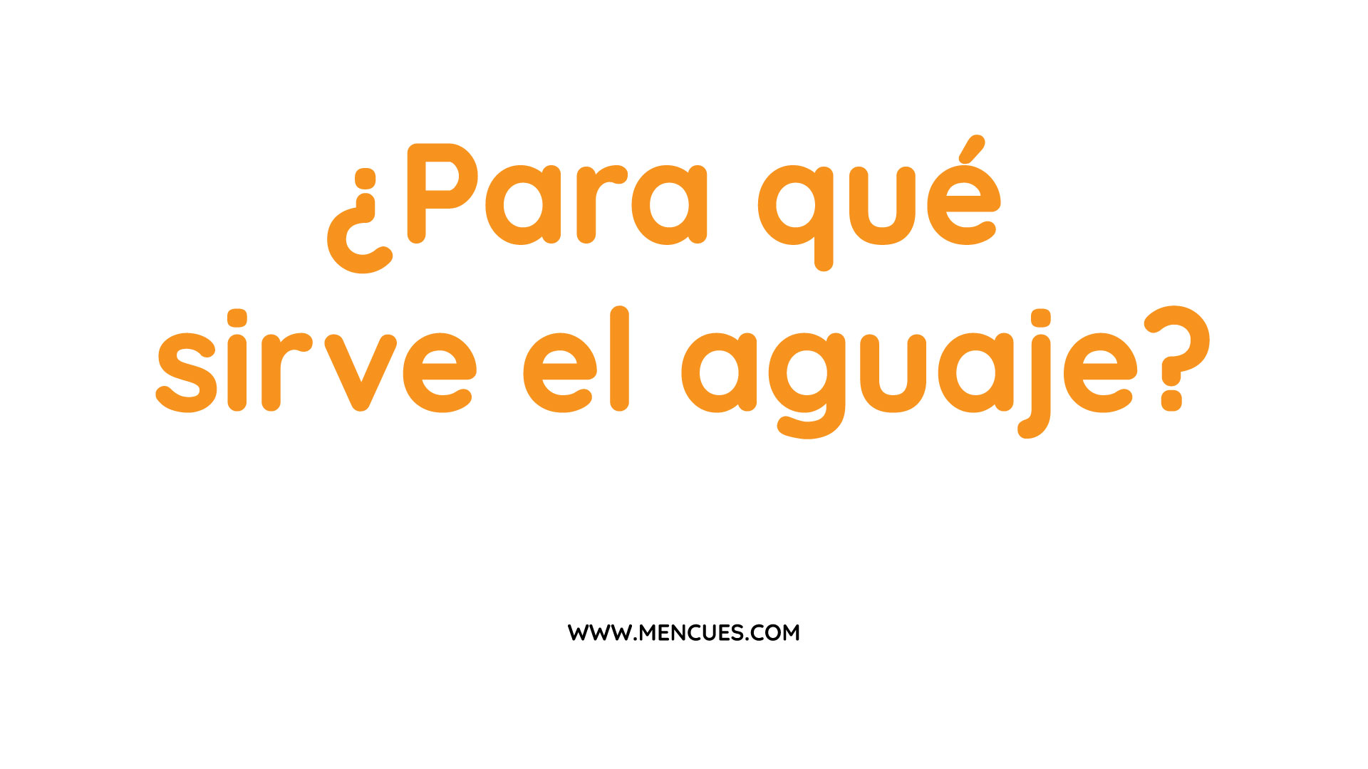 ¿Para qué sirve el aguaje?